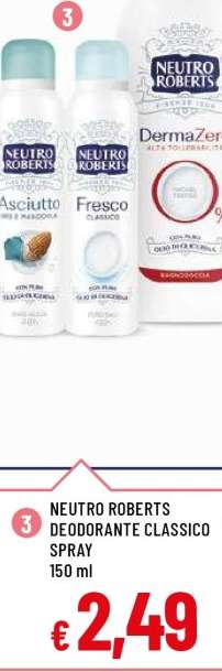 NEUTRO ROBERTS DEODORANTE CLASSICO SPRAY