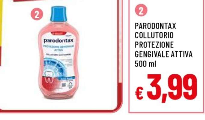 PARODONTAX COLLUTORIO PROTEZIONE GENGIVALE ATTIVA