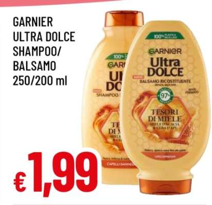 Garnier Ultra Dolce Shampoo/Balsamo