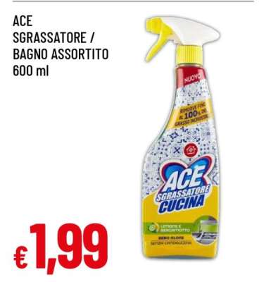 ACE SGRASSATORE / BAGNO ASSORTITO