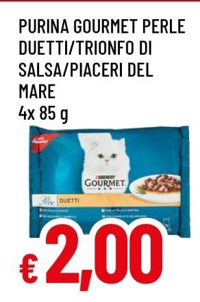 PURINA GOURMET PERLE DUETTI/TRIONFO DI SALSA/PIACERI DEL MARE