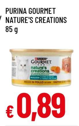 PURINA GOURMET NATURE'S CREATIONS