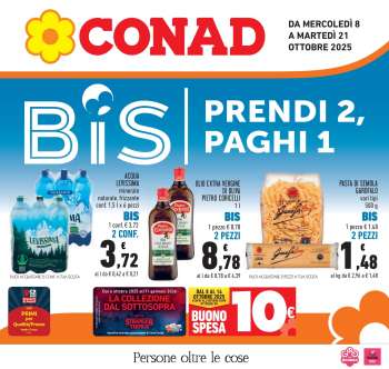 Volantino Conad - 8/10/2025 - 21/10/2025.
