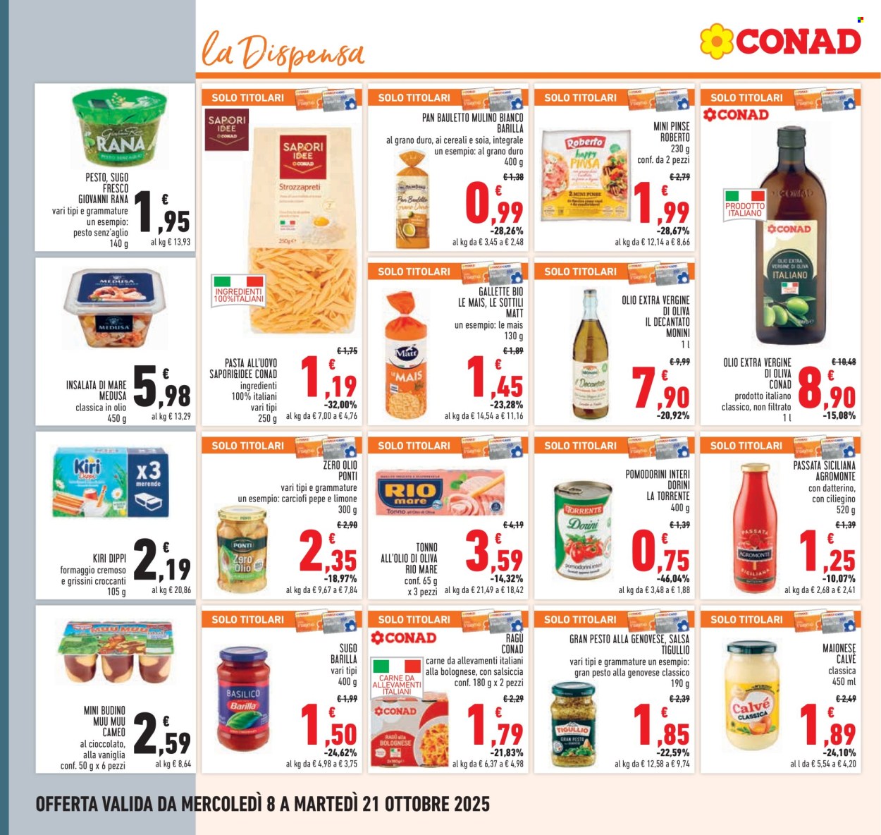 Volantino Conad - 8/10/2025 - 21/10/2025. Pagina 12