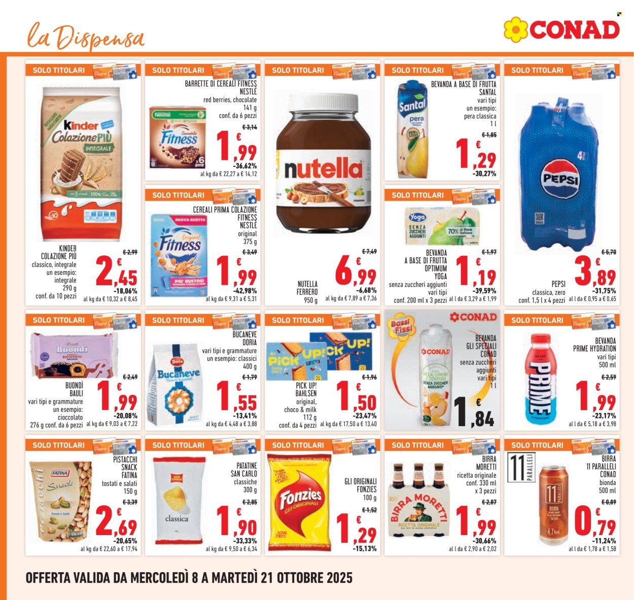 Volantino Conad - 8/10/2025 - 21/10/2025. Pagina 14
