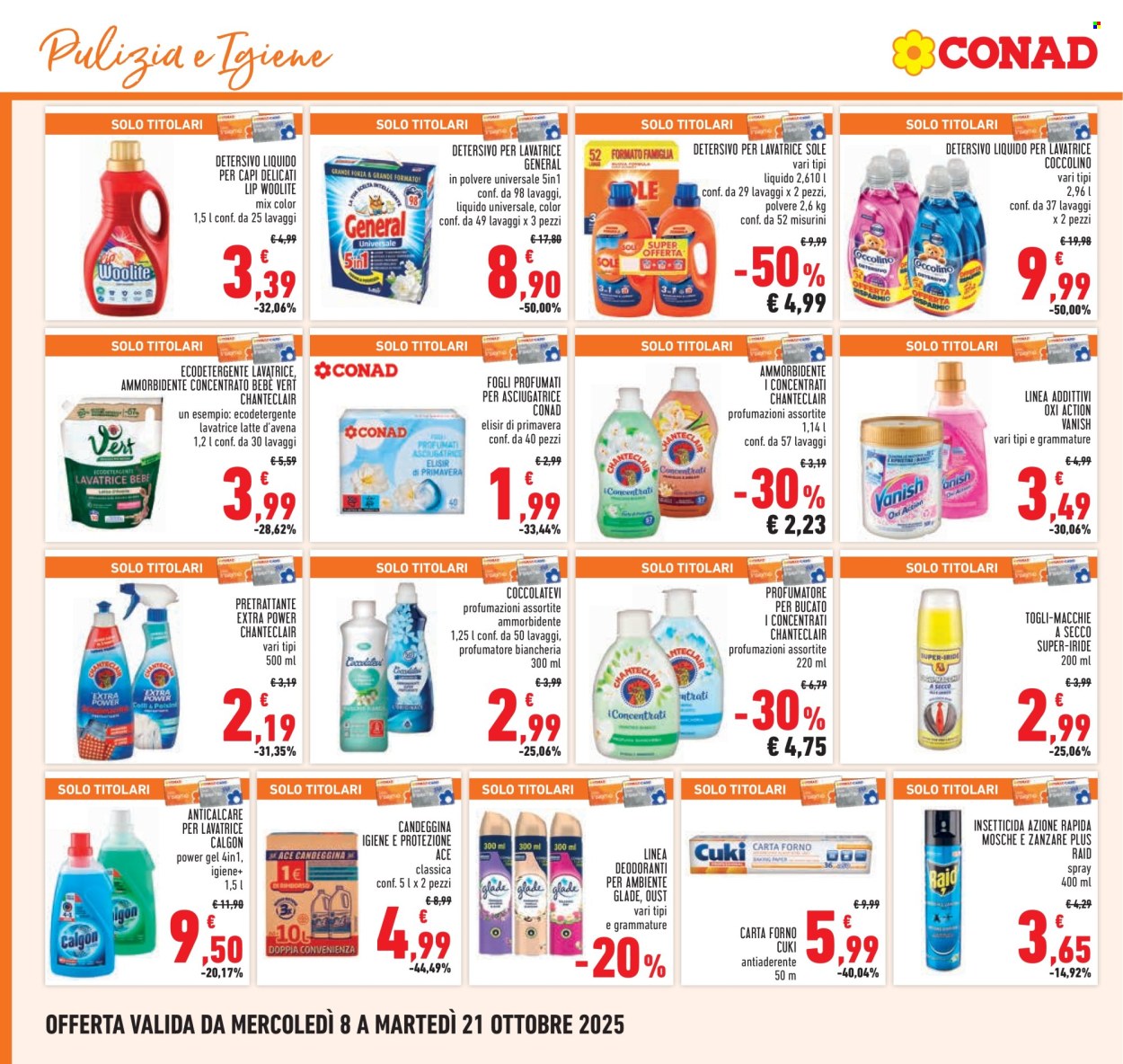 Volantino Conad - 8/10/2025 - 21/10/2025. Pagina 18