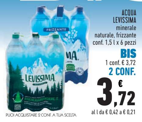 ACQUA LEVISSIMA