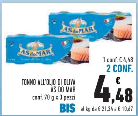 Tonno all'olio di oliva As do Mar