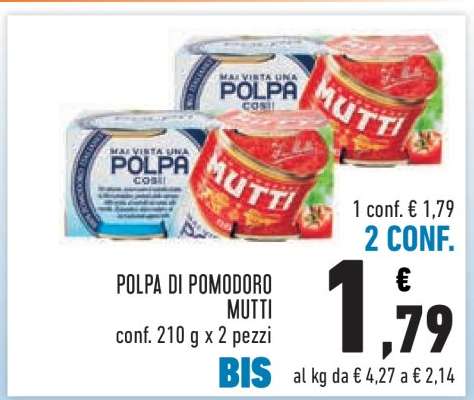 POLPA DI POMODORO MUTTI