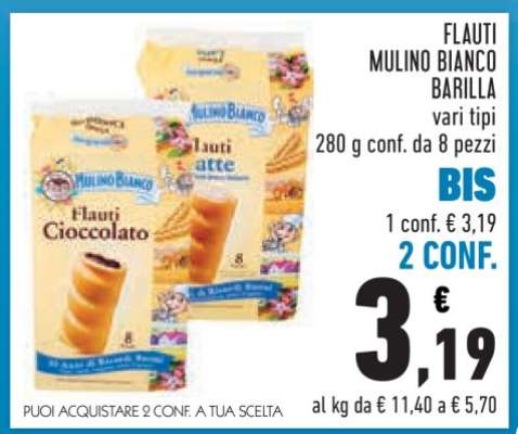 Flauti Mulino Bianco Barilla