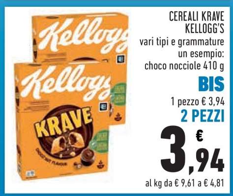 Cereali Krave Kellogg's