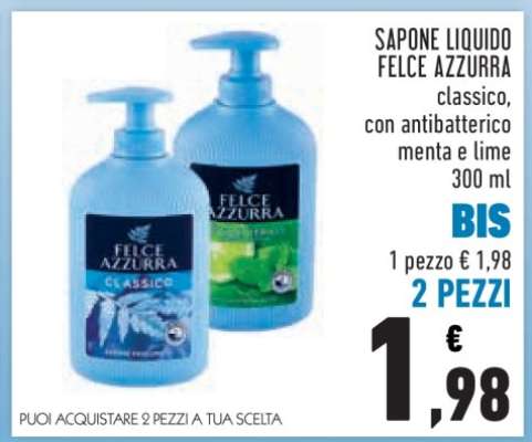 SAPONE LIQUIDO FELCE AZZURRA