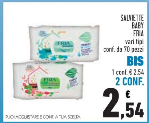 SALVIETTE BABY FRIA