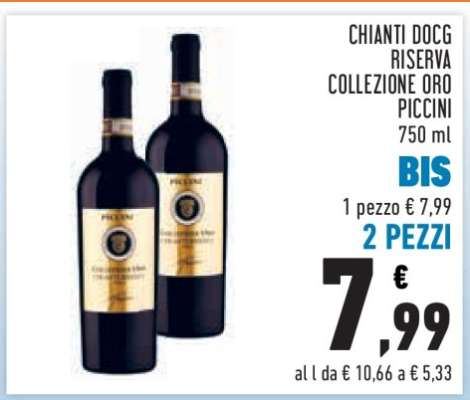 Chianti DOCG Riserva Collezione Oro Piccini