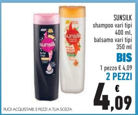 Sunsilk Shampoo e Balsamo