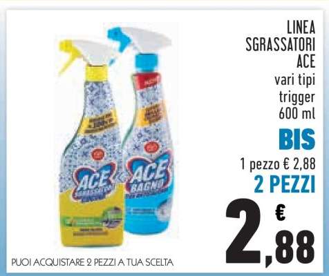 LINEA SGRASSATORI ACE