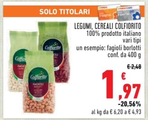 LEGUMI, CEREALI COLFIORITO