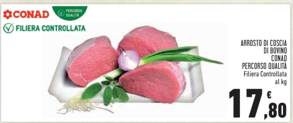 ARROSTO DI COSCIA DI BOVINO CONAD