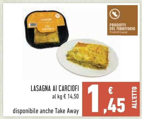 LASAGNA AI CARCIOFI