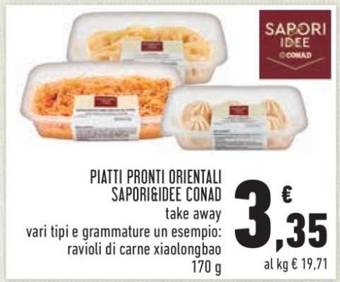 Piatti Pronti Orientali Sapori&Idee Conad