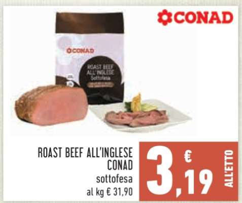 ROAST BEEF ALL'INGLESE CONAD