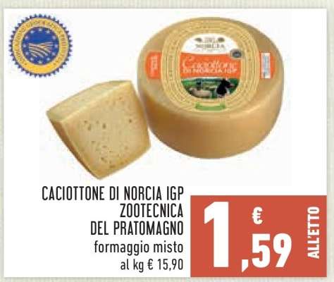 Caciottone di Norcia IGP Zootecnica del Pratomagno