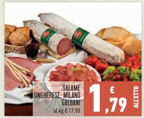 Salame Ungherese, Milano Galbani