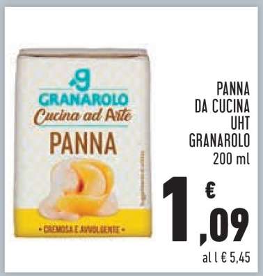 PANNA DA CUCINA UHT GRANAROLO