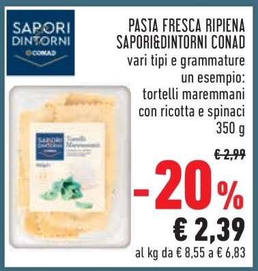 Pasta Fresca Ripiena Sapori&Dintorni Conad