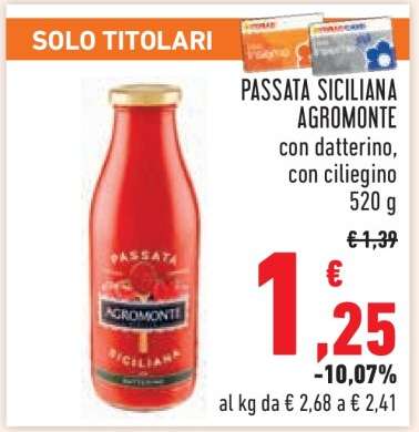 Passata Siciliana Agromonte
