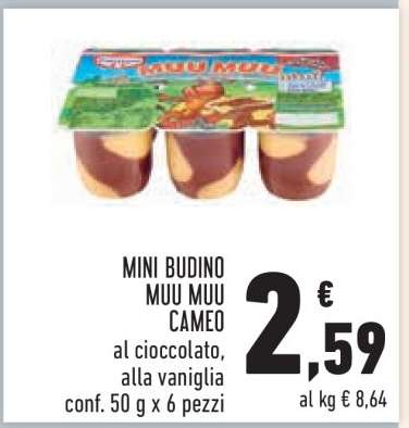 Mini Budino Muu Muu Cameo