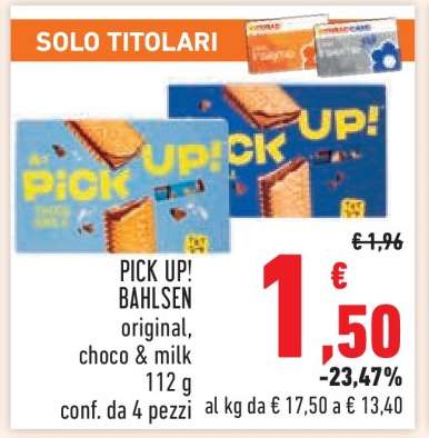 PICK UP! BAHLSEN