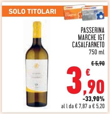 Passerina Marche IGT Casalfarneto