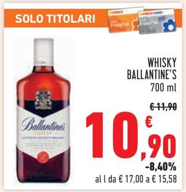 Whisky Ballantine's