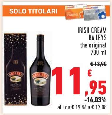 Irish Cream Baileys