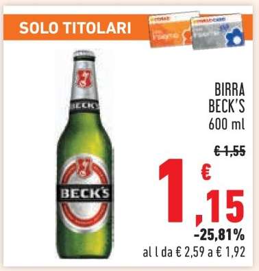Birra Beck's