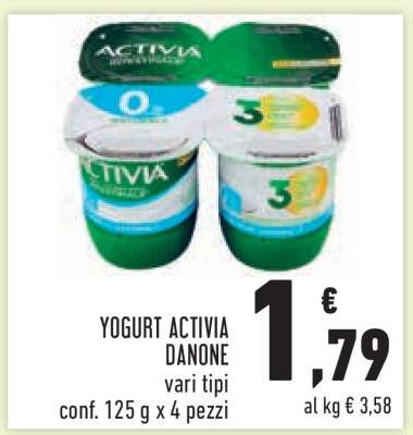YOGURT ACTIVIA DANONE