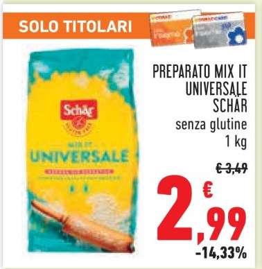 PREPARATO MIX IT UNIVERSALE SCHAR