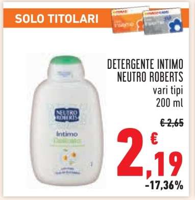 DETERGENTE INTIMO NEUTRO ROBERTS