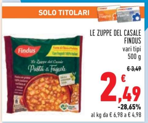LE ZUPPE DEL CASALE FINDUS