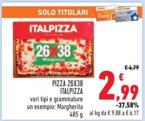 PIZZA 26X38 ITALPIZZA
