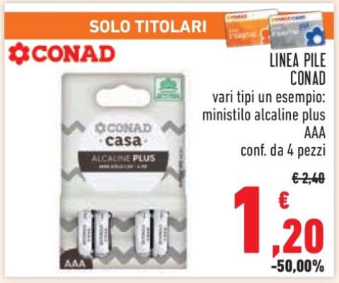 LINEA PILE CONAD