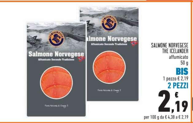 Salmone Norvegese The Icelander affumicato
