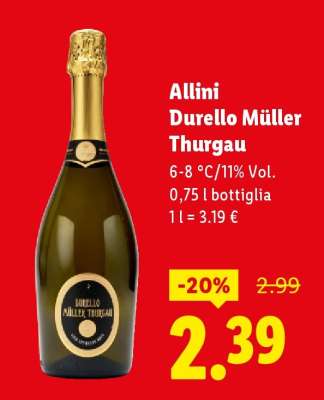 Allini Durello Müller Thurgau