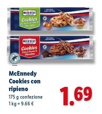 Mcennedy Cookies con ripieno