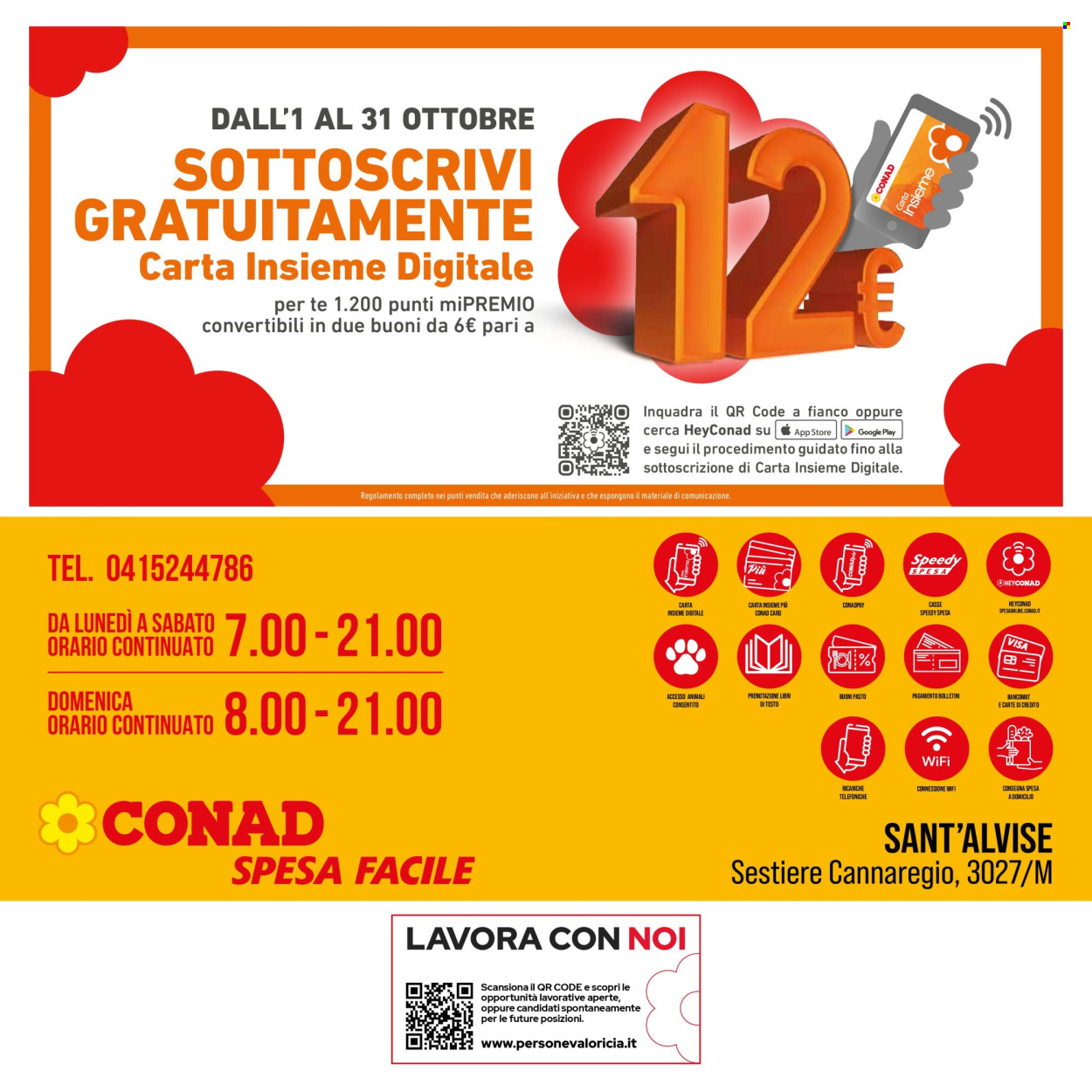 Volantino Spesa Facile Conad - 1/10/2025 - 31/10/2025. Pagina 4