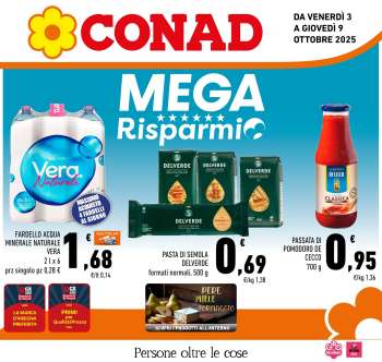 Volantino Conad - 3/10/2025 - 9/10/2025.