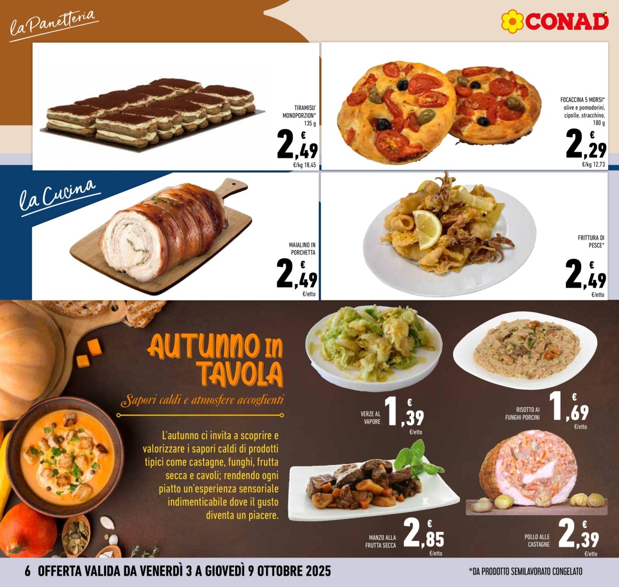 Volantino Conad - 3/10/2025 - 9/10/2025. Pagina 6
