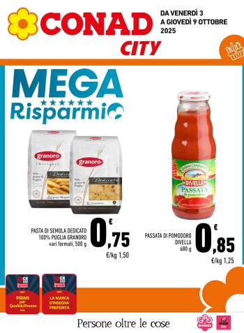 Volantino Conad - 3/10/2025 - 9/10/2025.
