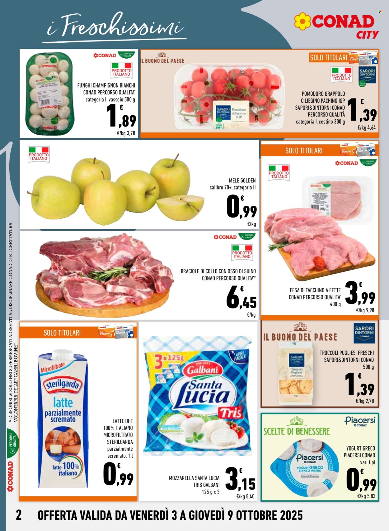 Volantino Conad - 3/10/2025 - 9/10/2025. Pagina 2